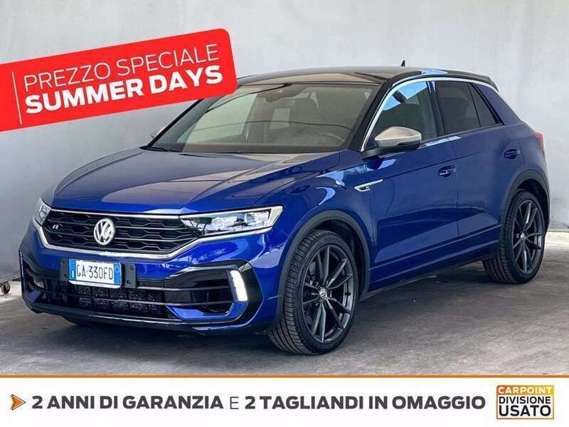 Blu/azzurro Usata 2020 VW T-Roc R SUV | 22.720 € (Super prezzo) - Immagine 1/3