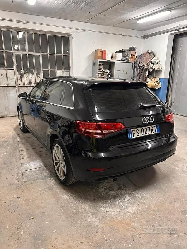 Usata Audi A3 116 CV (85 kW) 2018 Nero Berlina