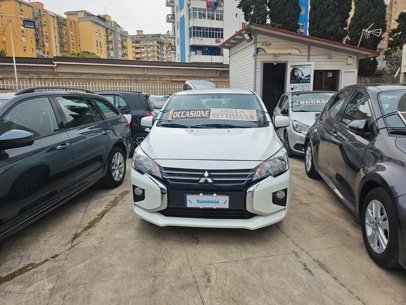 Usata Mitsubishi Space Star 71 CV (52 kW) 2021 Bianco Berlina
