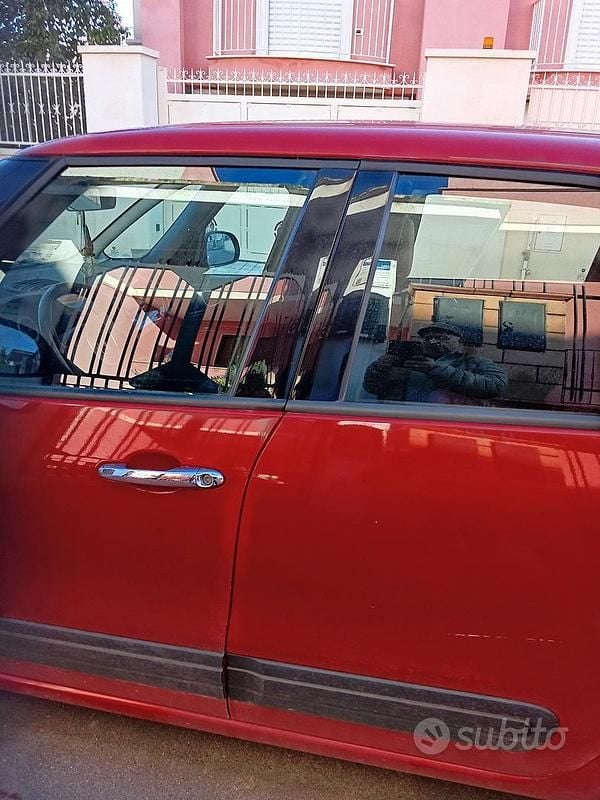 Usata Fiat 500L 85 CV (62 kW) 2017 Rosso Monovolume