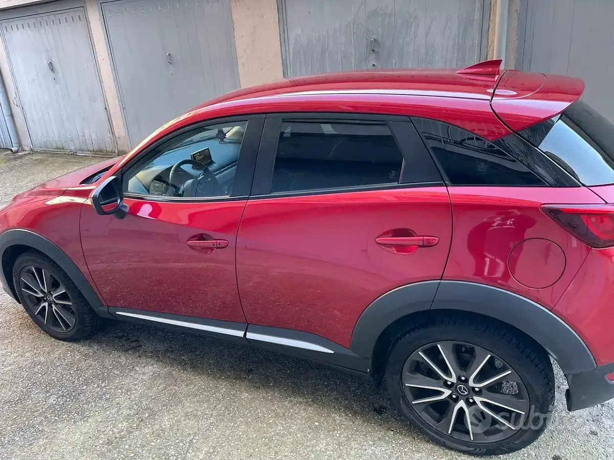 Usata Mazda CX-3 105 CV (77 kW) 2016 Rosso SUV