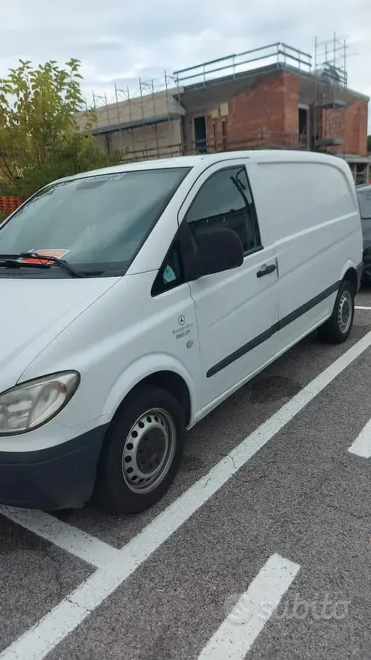 Usata Mercedes Vito 102 CV (75 kW) 2007 Bianco Furgone