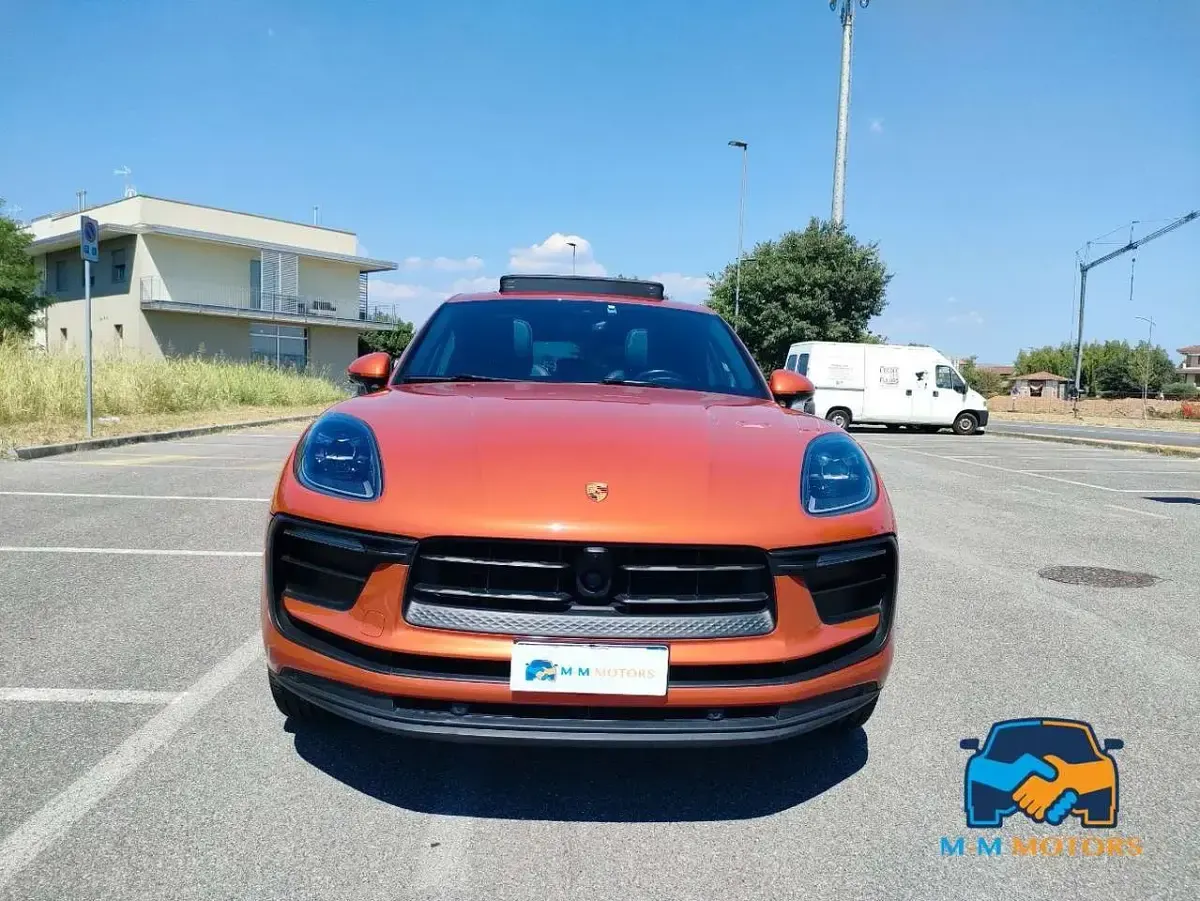 Usata Porsche Macan 265 CV (194 kW) 2021 Arancione SUV