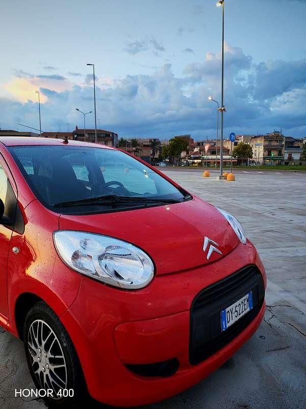 Usata Citroën C1 68 CV (50 kW) 2009 Rosso Utilitaria