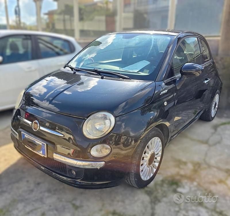 Usata Fiat 500 Sport 101 CV (74 kW) 2008 Nero Berlina