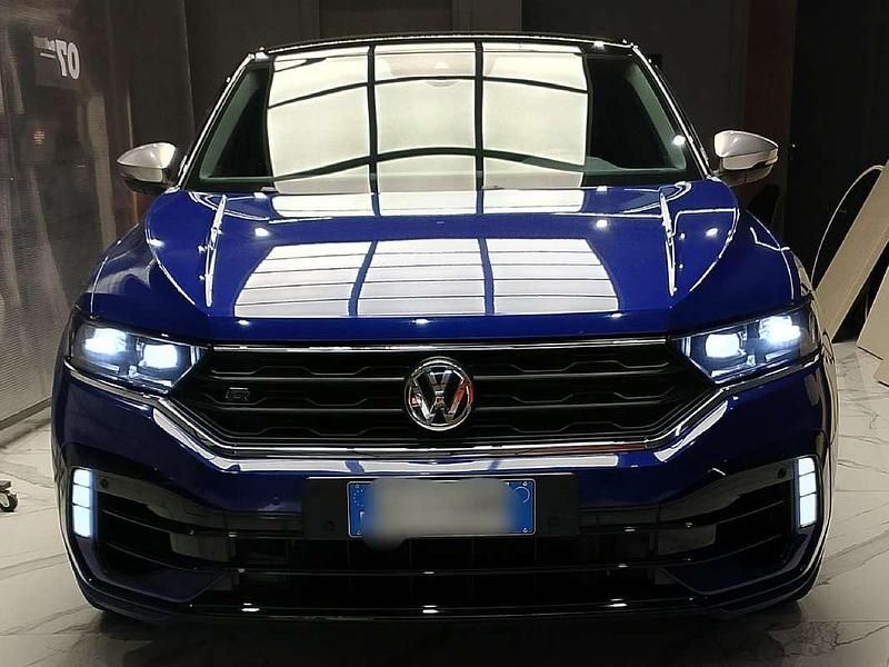 Usata VW T-Roc R 300 CV (220 kW) 2020 Blu/azzurro SUV