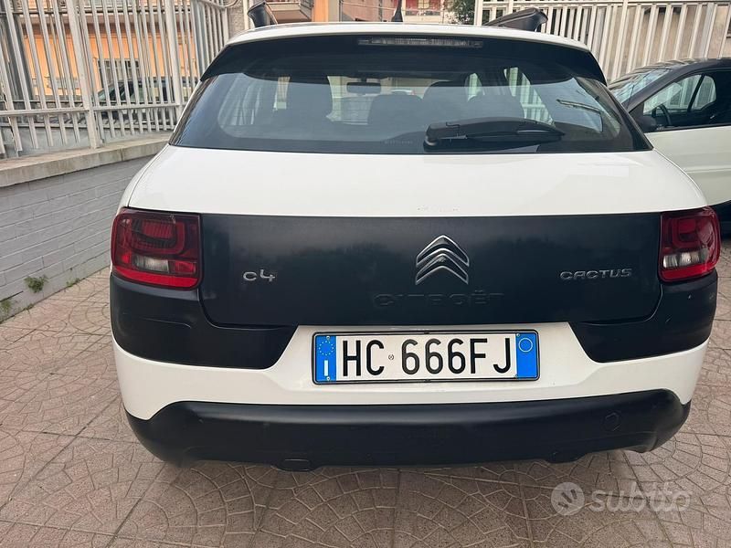 Usata Citroën C4 Cactus 2015 Bianco Utilitaria