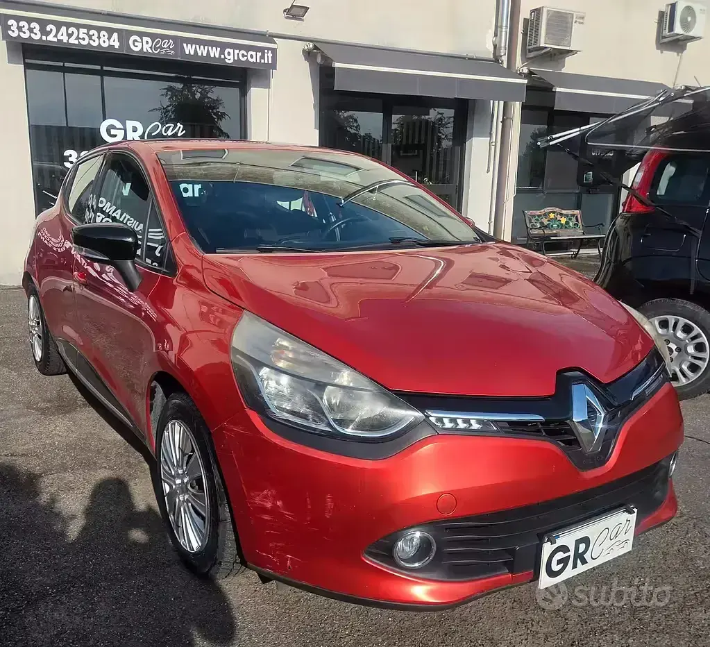 Usata Renault Clio IV 72 CV (52 kW) 2014 Rosso Berlina