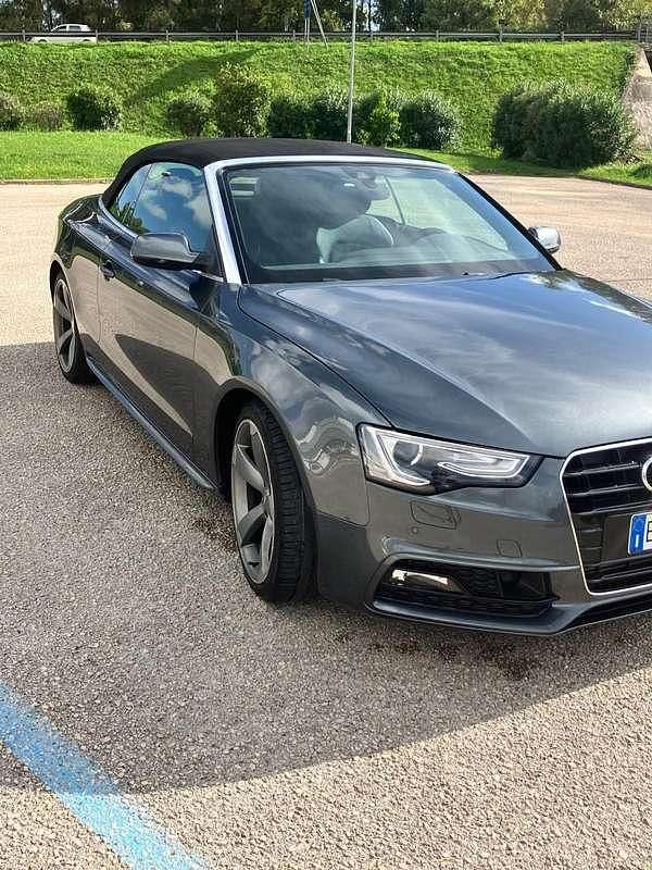 Usata Audi A5 Cabriolet Advanced Plus 177 CV (130 kW) 2013 Grigio Cabrio