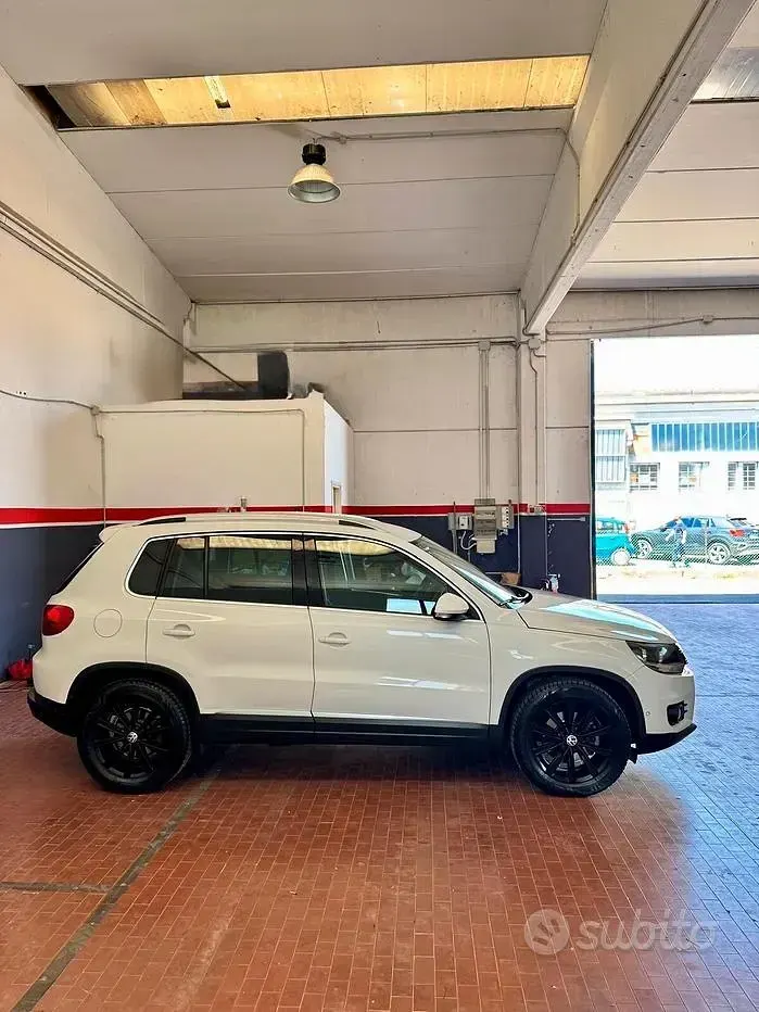 Usata VW Tiguan 110 CV (80 kW) 2015 Bianco SUV