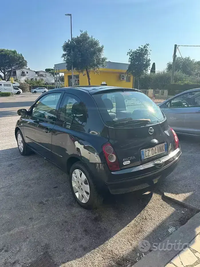Usata Nissan Micra Acenta 82 CV (60 kW) 2006 Nero Berlina