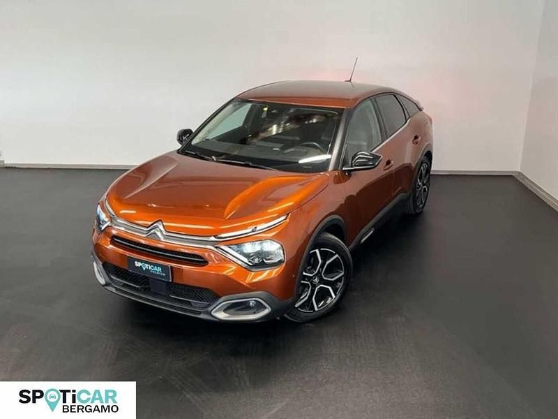 Usata Citroën e-C4 Shine 100 kW (136 CV) 2021 Arancione Berlina