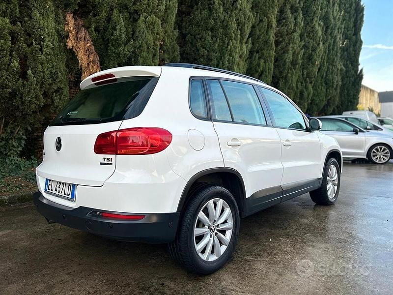 Usata VW Tiguan Trendline 122 CV (89 kW) 2012 Bianco SUV
