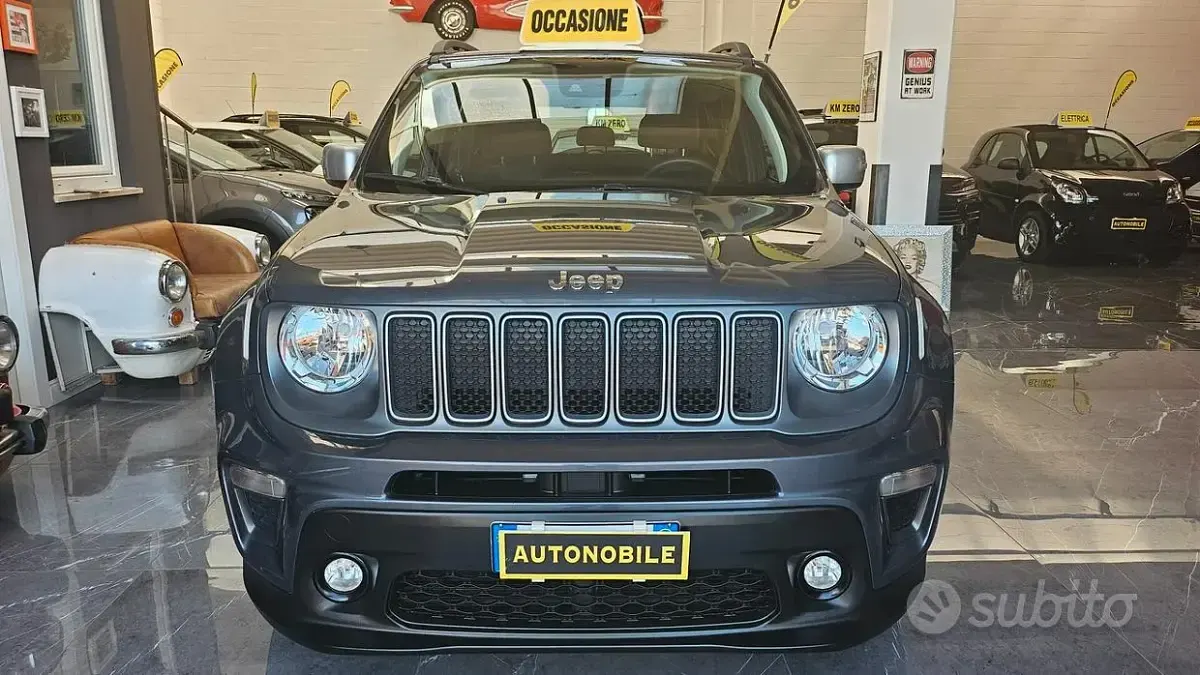 Usata Jeep Renegade Limited 120 CV (88 kW) 2022 Grigio SUV