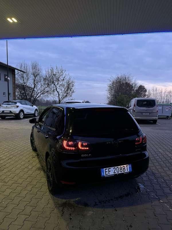 Usata VW Golf VI 87 CV (63 kW) 2010 Nero Utilitaria
