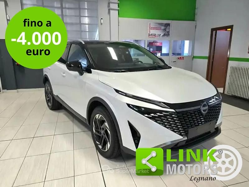Nuova Nissan Qashqai N-Connecta 158 CV (116 kW) 2025 Bianco SUV