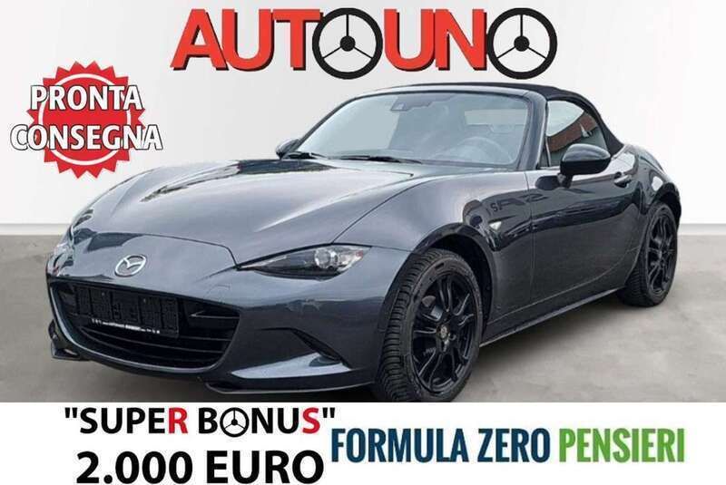 Grigio Usata 2017 Mazda MX5 Exceed Cabrio | 20.900 € (Ottimo prezzo) - Immagine 1/4