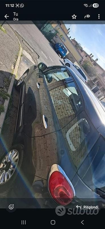 Usata Fiat 500 85 CV (62 kW) 2014 Nero Utilitaria