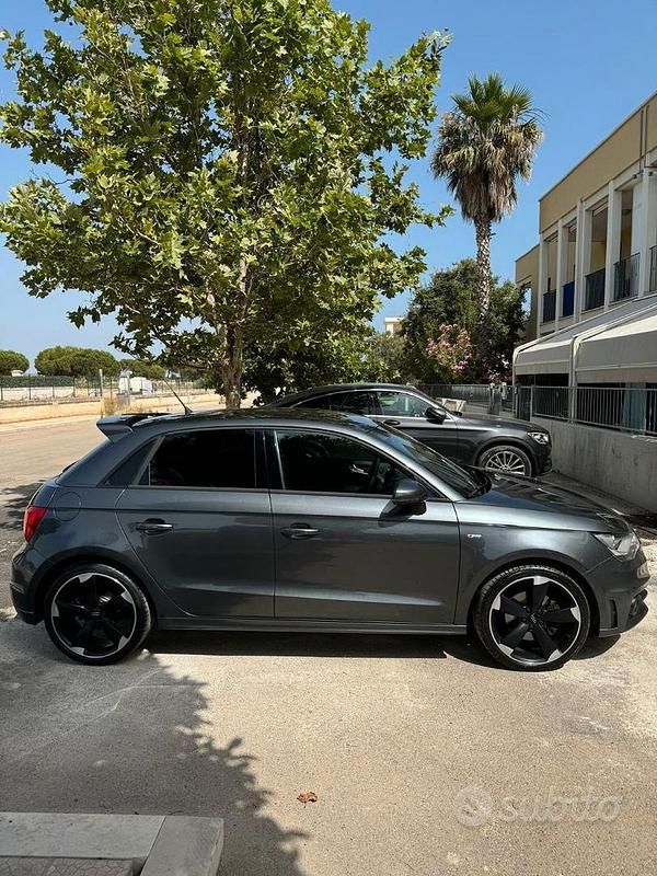 Usata Audi A1 S-Line 105 CV (77 kW) 2014 Grigio Utilitaria