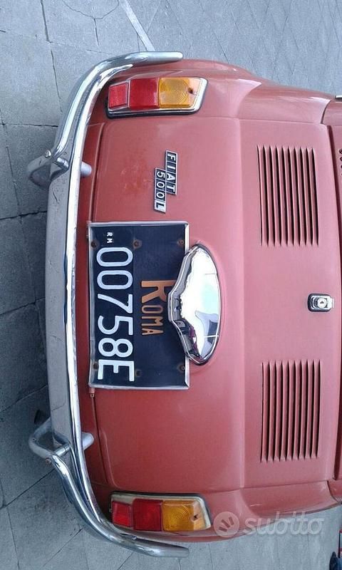 Usata Fiat 500 1960 Utilitaria