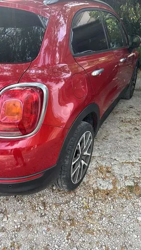 Usata Fiat 500X 140 CV (102 kW) 2015 Rosso SUV
