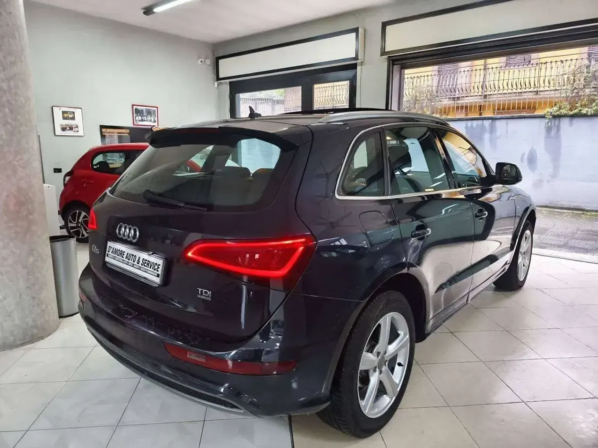 Usata Audi Q5 S-line plus 177 CV (130 kW) 2014 Nero met SUV
