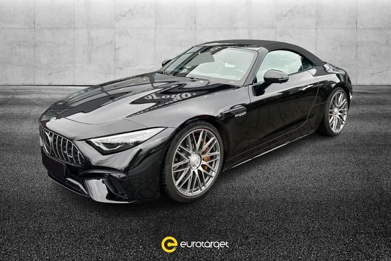 Usata Mercedes SL63 AMG Premium Plus 585 CV (430 kW) 2022 Nero metallizzato Cabrio