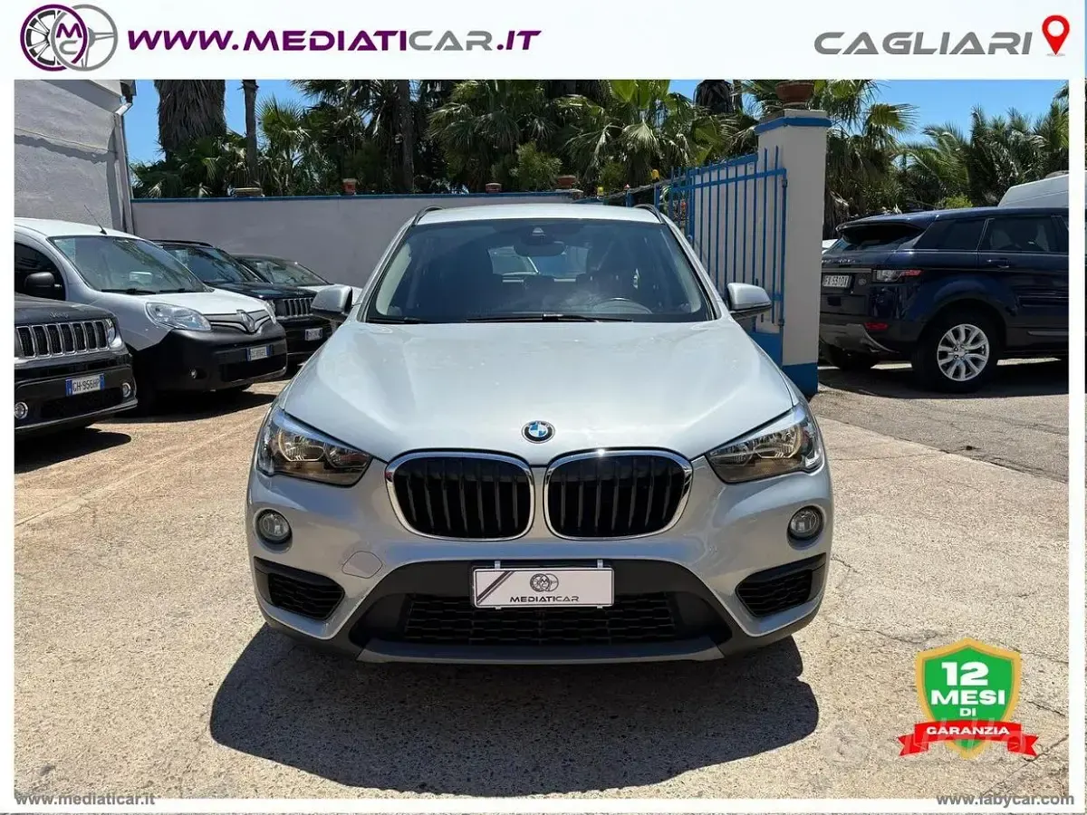 Usata BMW X1 150 CV (110 kW) 2017 Grigio SUV