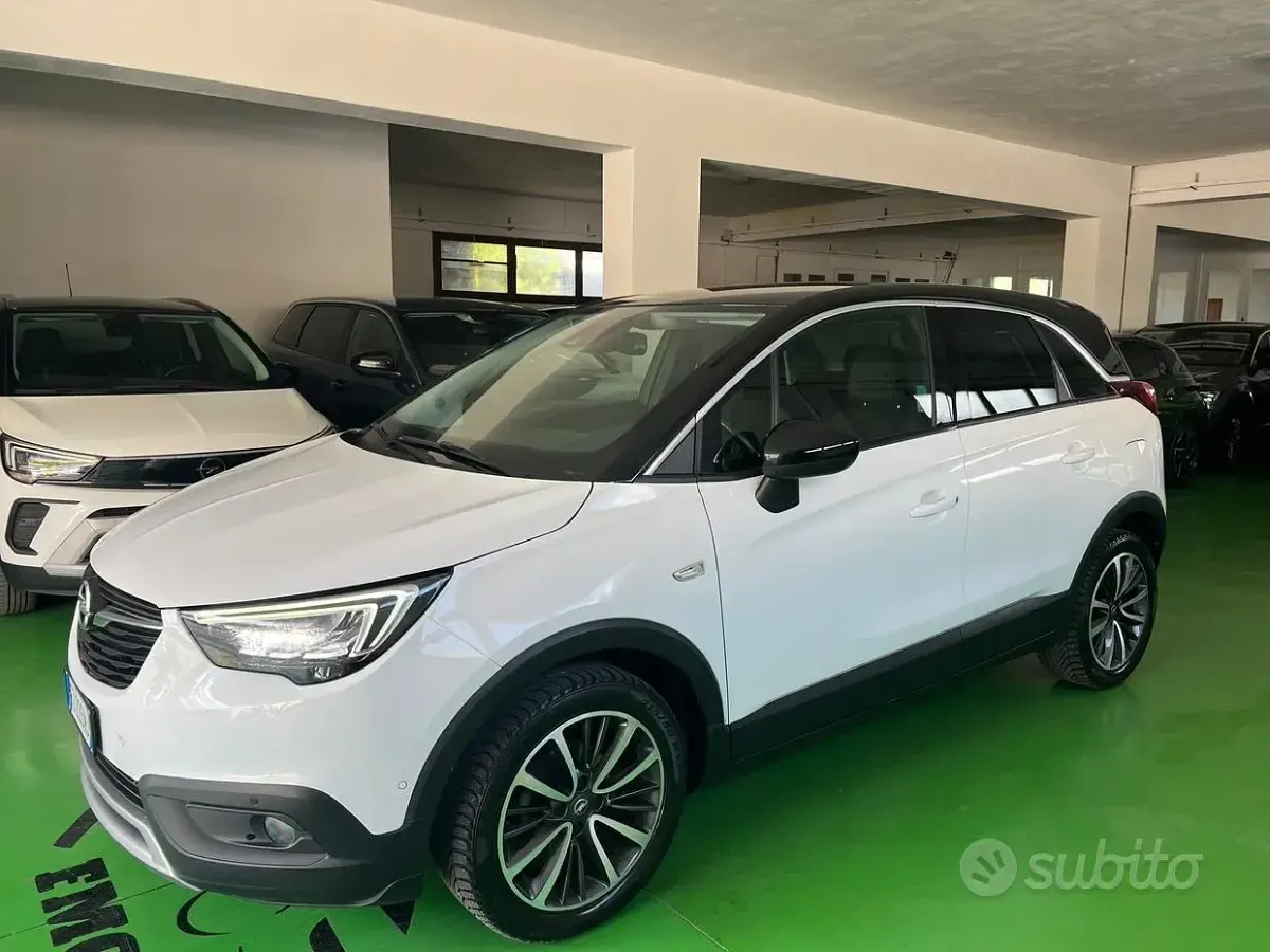 Usata Opel Crossland X 102 CV (75 kW) 2019 Bianco SUV