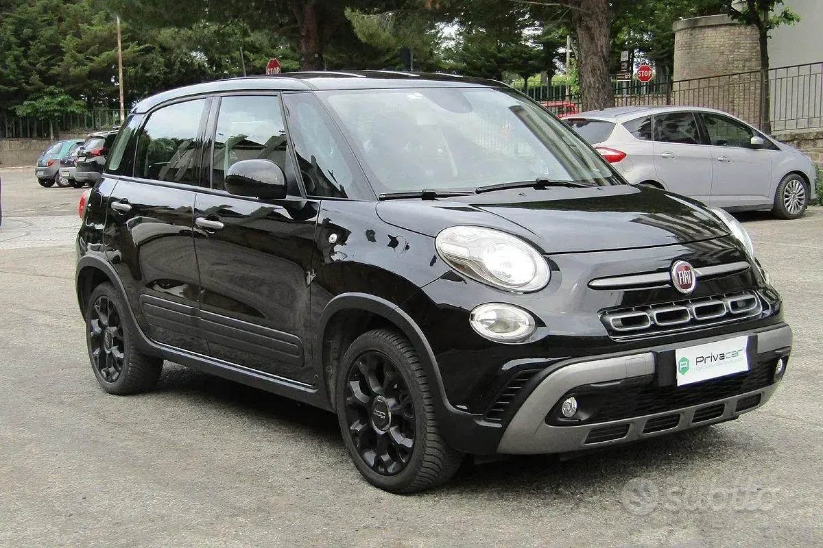 Usata Fiat 500L Cross 95 CV (69 kW) 2021 Nero Monovolume