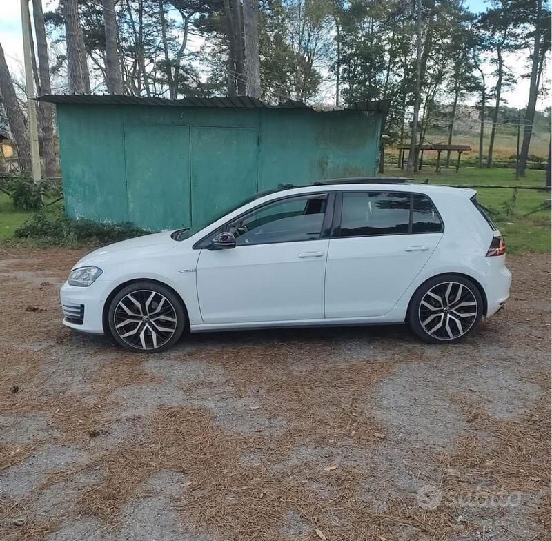 Usata VW Golf VII 184 CV (135 kW) 2016 Bianco Berlina