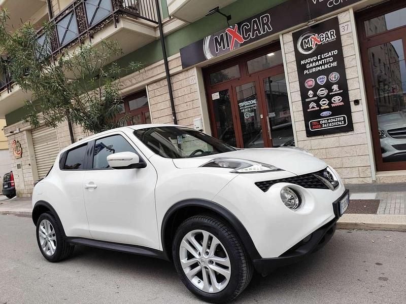 Bianco Usata 2016 Nissan Juke Acenta SUV | 9990 € (Buon prezzo) - Immagine 1/4