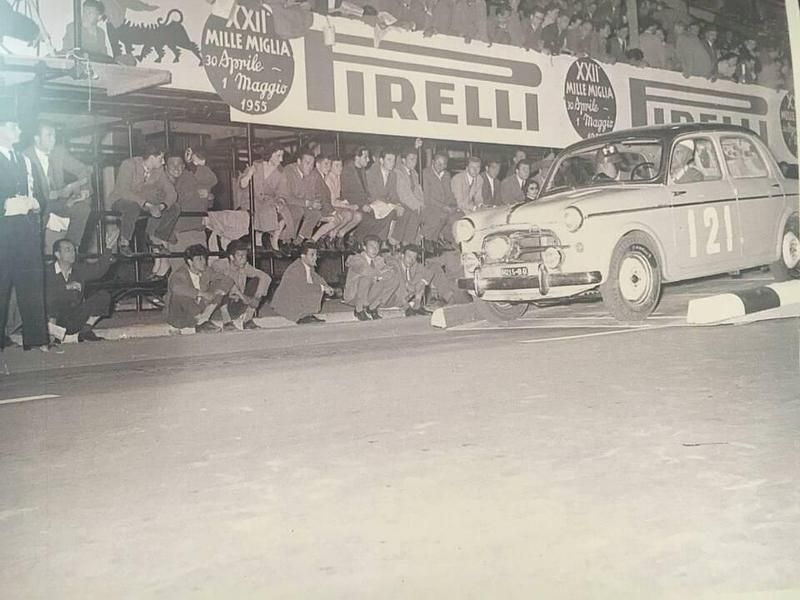 Usata Fiat Mille 50 CV (36 kW) 1954 Grigio Utilitaria