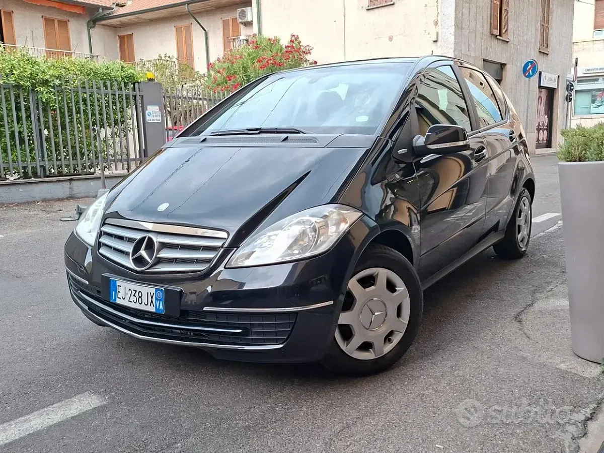 Usata Mercedes A160 Style 95 CV (69 kW) 2010 Nero Berlina