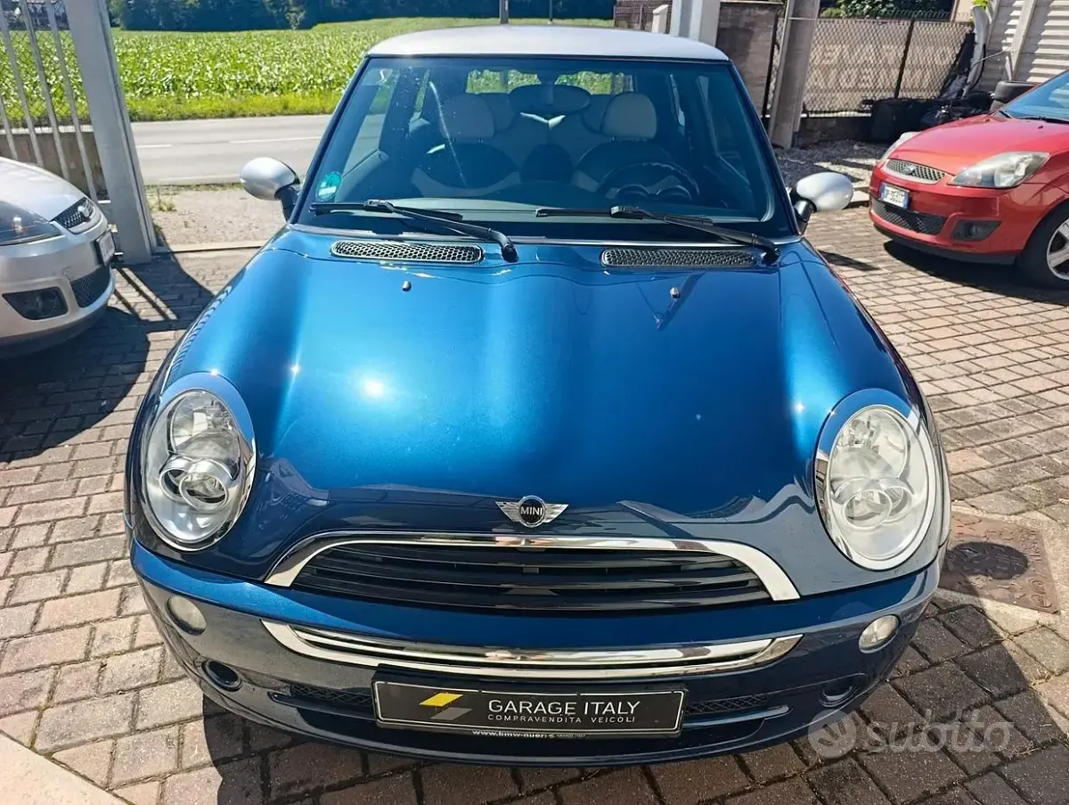 Usata Mini Cooper 116 CV (85 kW) 2006 Blu Utilitaria
