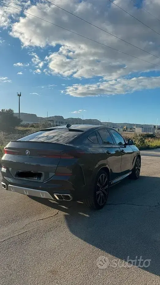 Usata BMW X6 M Sport 340 CV (250 kW) 2021 Blu SUV