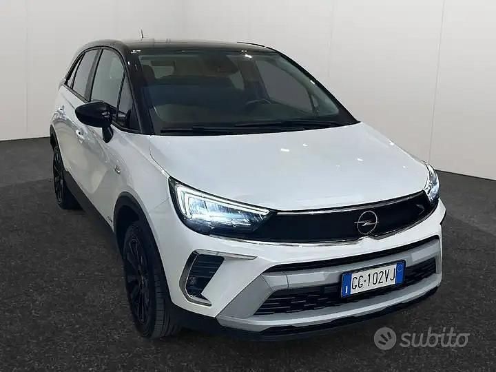 Bianco Usata 2022 Opel Crossland Design & Tech SUV | 15.500 € (Cara) - Immagine 1/4