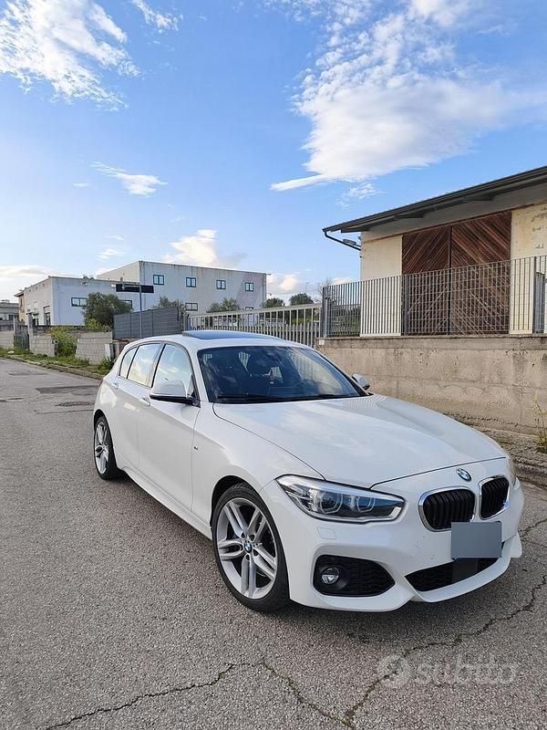 Usata BMW 120 M Sport 190 CV (139 kW) 2016 Bianco Utilitaria
