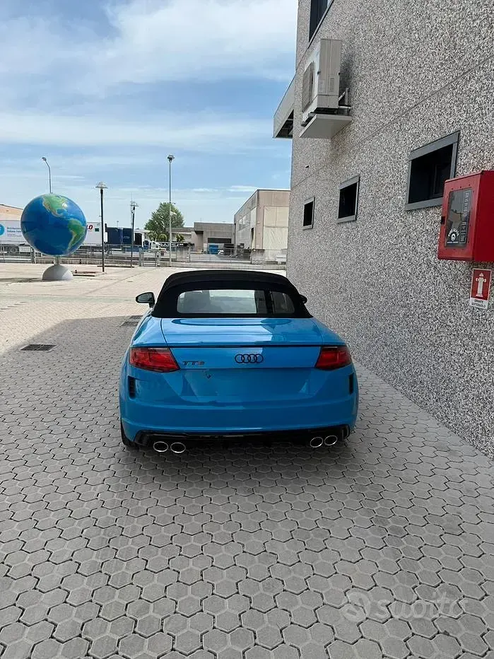 Usata Audi TTS 320 CV (235 kW) 2022 Blu Cabrio