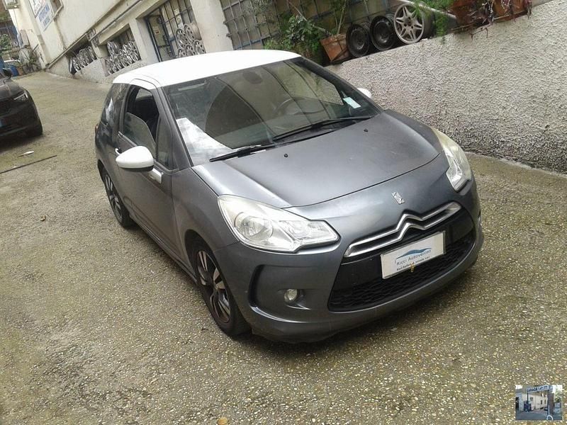 Usata Citroën DS3 95 CV (69 kW) 2010 Grigio Utilitaria