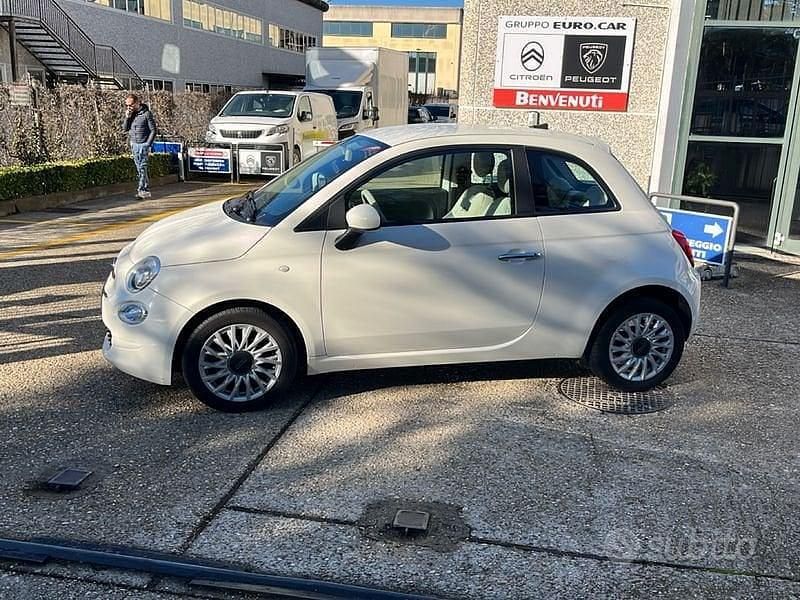 Usata Fiat 500 Lounge 69 CV (50 kW) 2021 Bianco Berlina