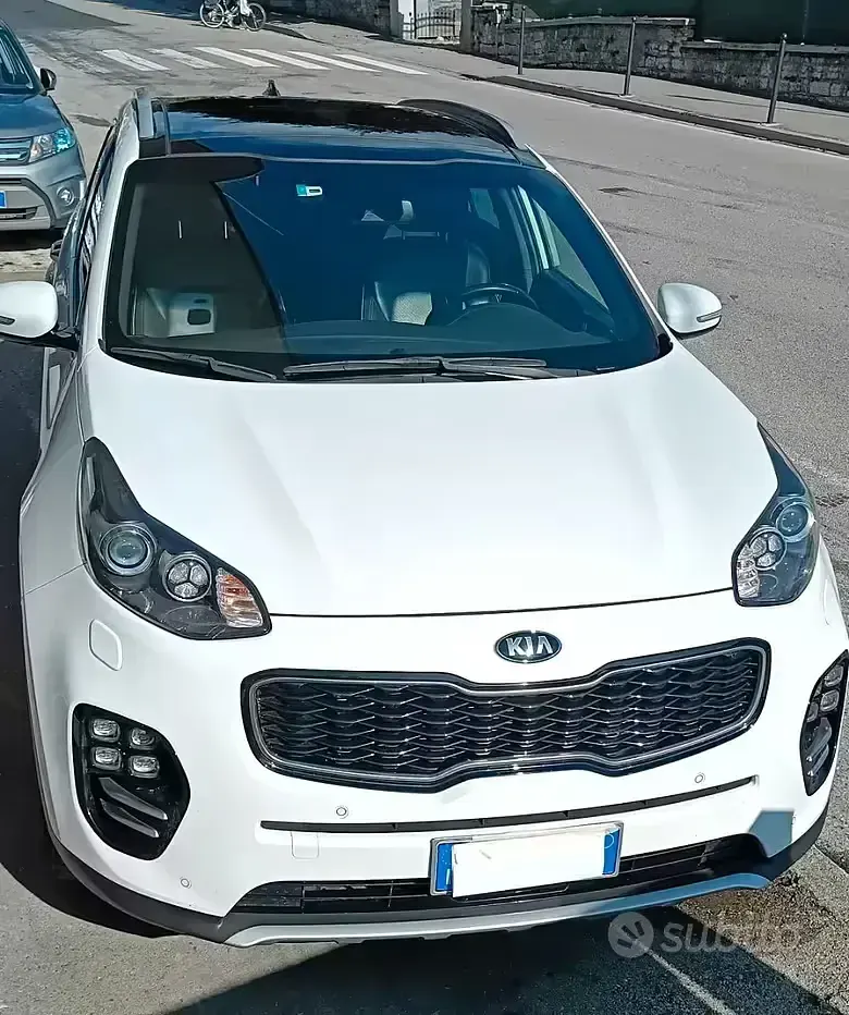 Usata Kia Sportage GT-Line 185 CV (136 kW) 2017 Bianco SUV