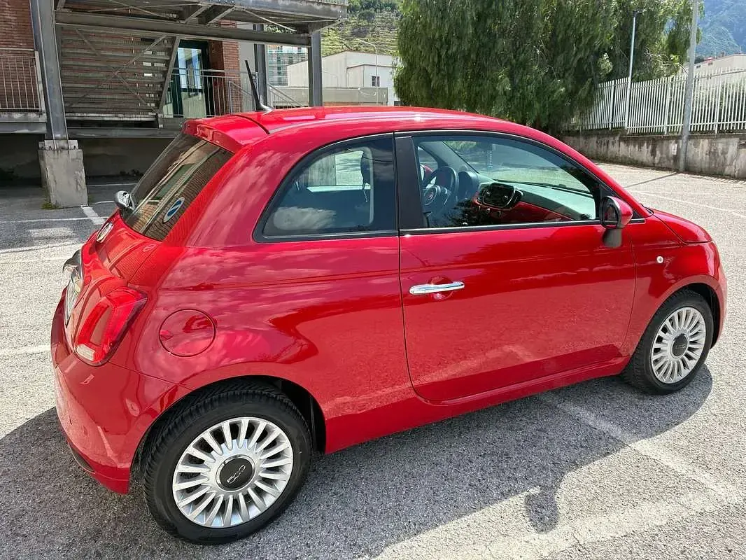Usata Fiat 500 Pop 69 CV (50 kW) 2017 Rosso Utilitaria