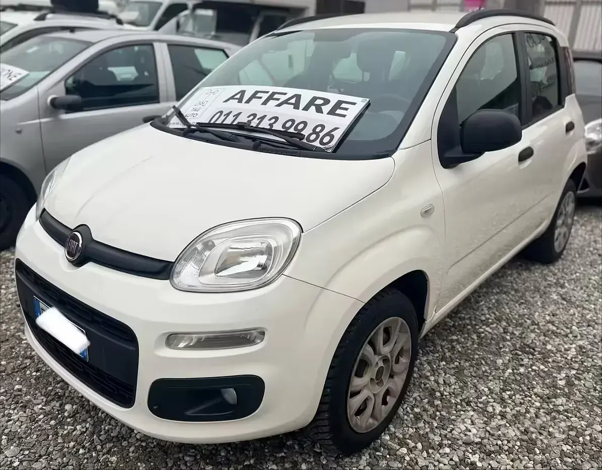 Usata Fiat Panda 69 CV (50 kW) 2013 Bianco Utilitaria