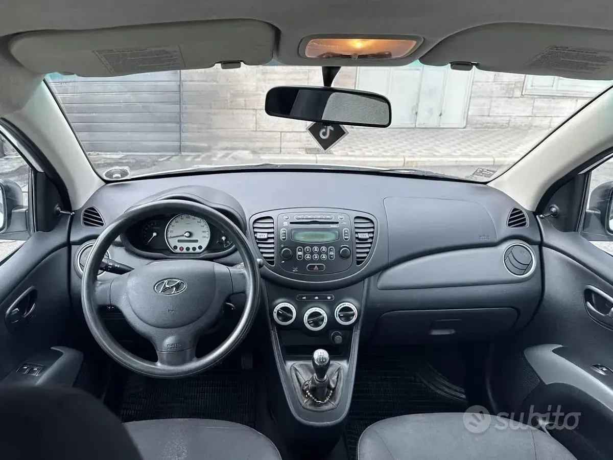 Usata Hyundai i10 66 CV (48 kW) 2009 Bianco Utilitaria