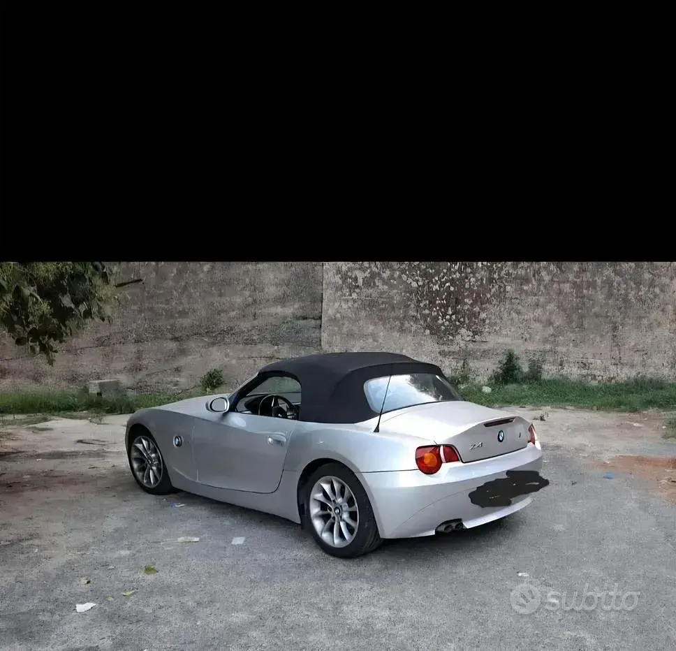 Usata BMW Z4 170 CV (125 kW) 2005 Grigio Cabrio