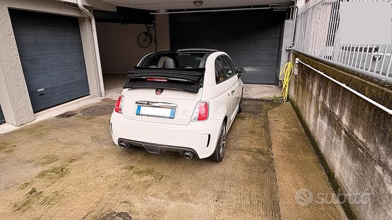 Usata Abarth 595 Turismo 160 CV (117 kW) 2015 Bianco Cabrio