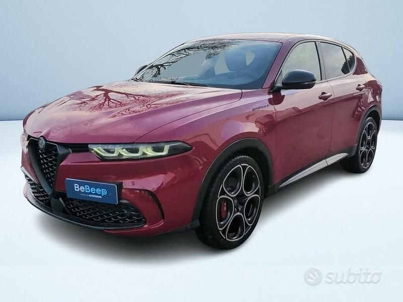 Usata Alfa Romeo Tonale Edizione Speciale 160 CV (117 kW) 2023 Rosso SUV