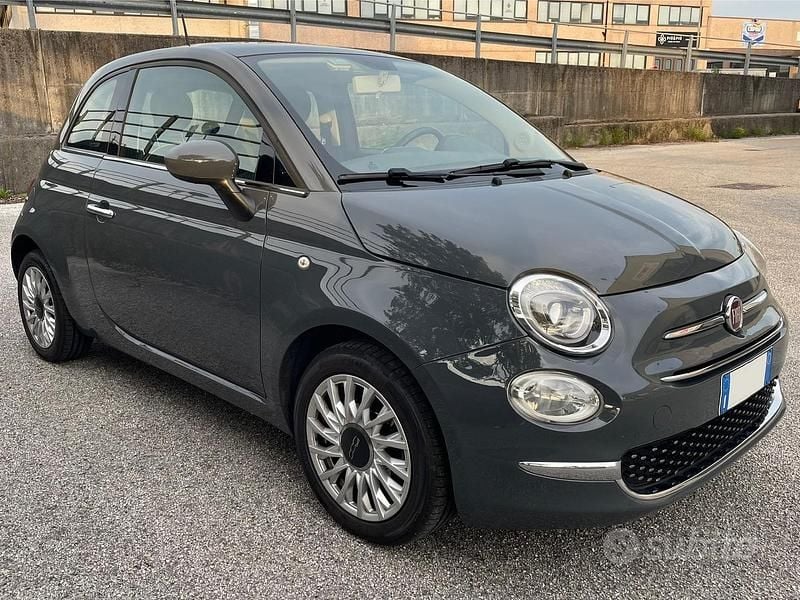 Usata Fiat 500 Lounge 69 CV (50 kW) 2017 Grigio Utilitaria