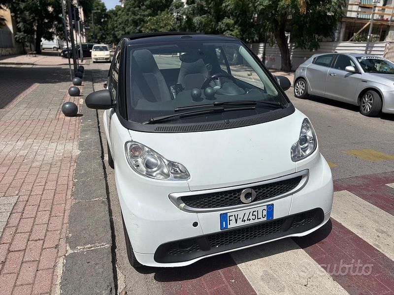 Bianco Usata 2014 Smart ForTwo Cabrio Cabrio | 9000 € (Ottimo prezzo) - Immagine 1/4